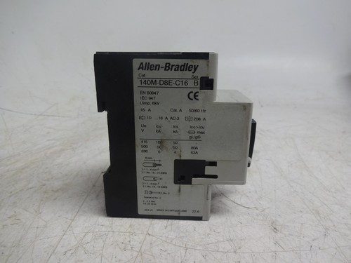 Автоматический выключатель Allen-Bradley 140M-D8E-C16