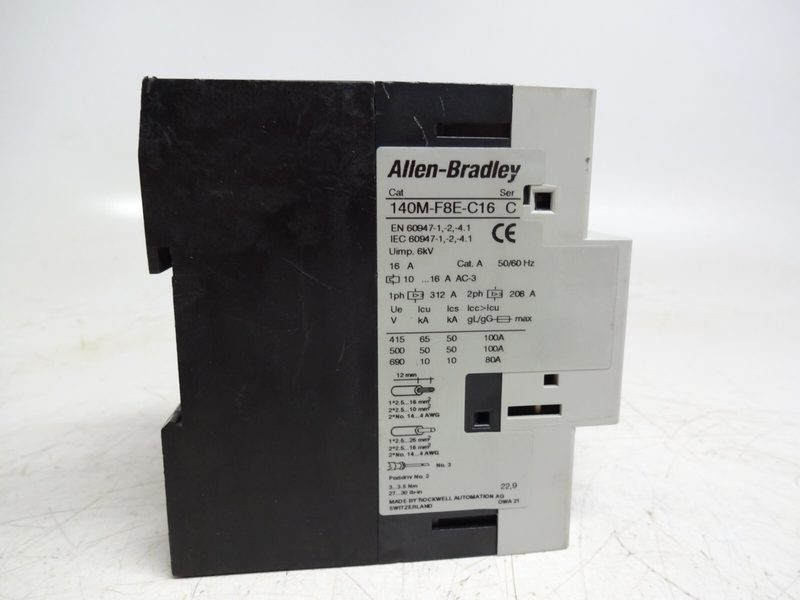 Автоматический выключатель Allen-Bradley 140M-F8E-C16