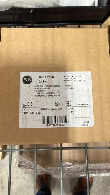 Автоматический выключатель Allen-Bradley 140M-F8E-C20