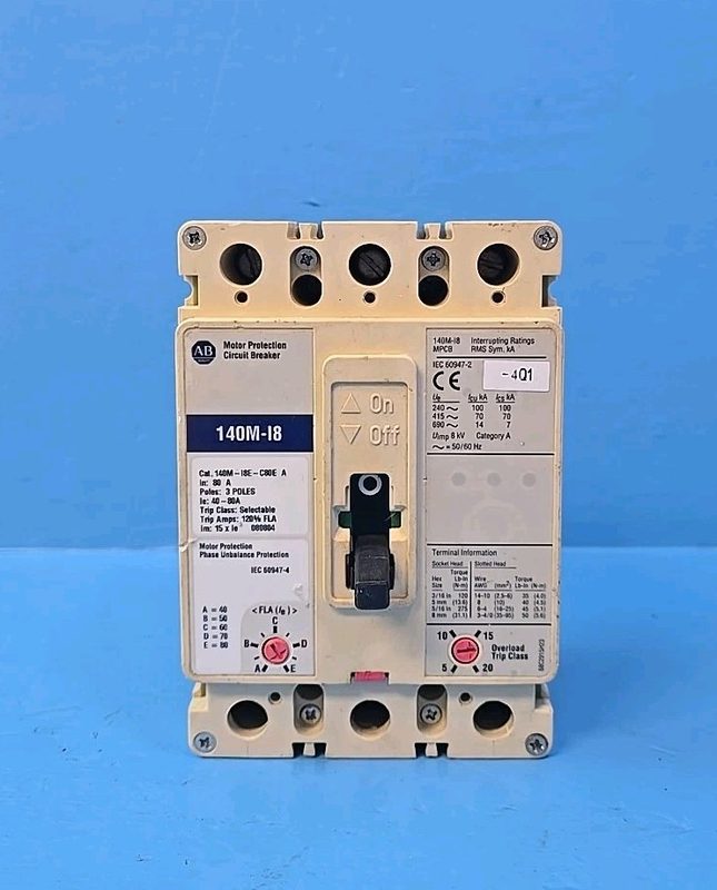 Автоматический выключатель Allen-Bradley 140M-I8E-C80E