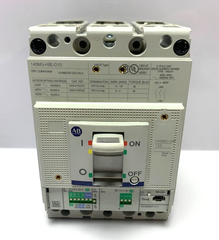 Автоматический выключатель Allen-Bradley 140MG-H8E-D10