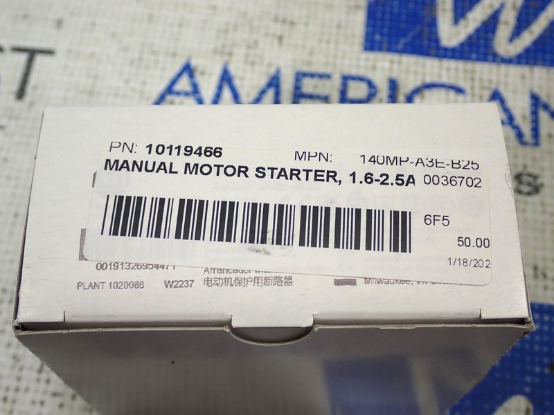 Автоматический выключатель Allen-Bradley 140MP-A3E-B25