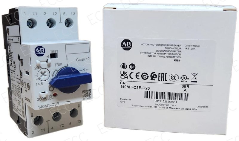Автоматический выключатель Allen-Bradley 140MT-C3E-C20