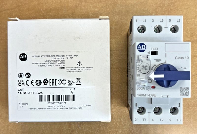Автоматический выключатель Allen-Bradley 140MT-D9E-C25
