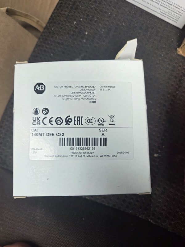 Автоматический выключатель Allen-Bradley 140MT-D9E-C32