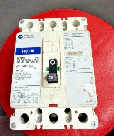 Автоматический выключатель Allen-Bradley 140U-16C3-C20M