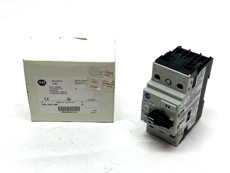 Автоматический выключатель Allen-Bradley 140U-D6D2-B80