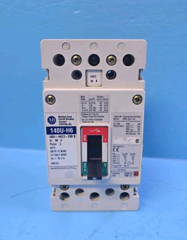 Автоматический выключатель Allen-Bradley 140U-H6C3-C90