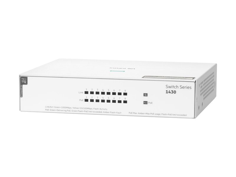Коммутатор Aruba 1430-8G-CLASS4POE