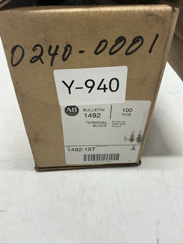 Клеммная колодка Allen-Bradley 1492-15T