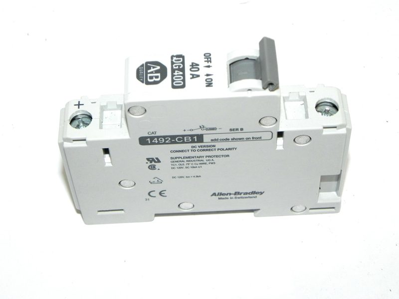 Автоматический выключатель Allen-Bradley 1492-CB1DG400