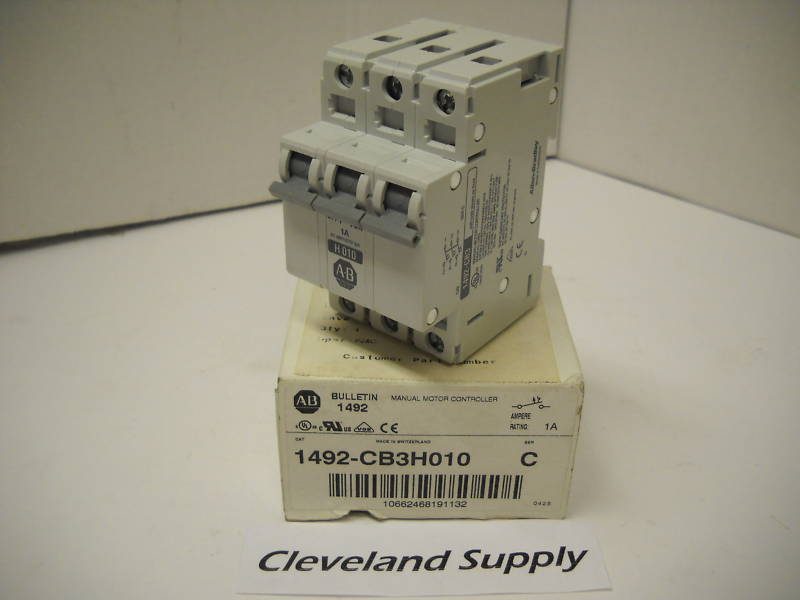 Автоматический выключатель Allen-Bradley 1492-CB3H010