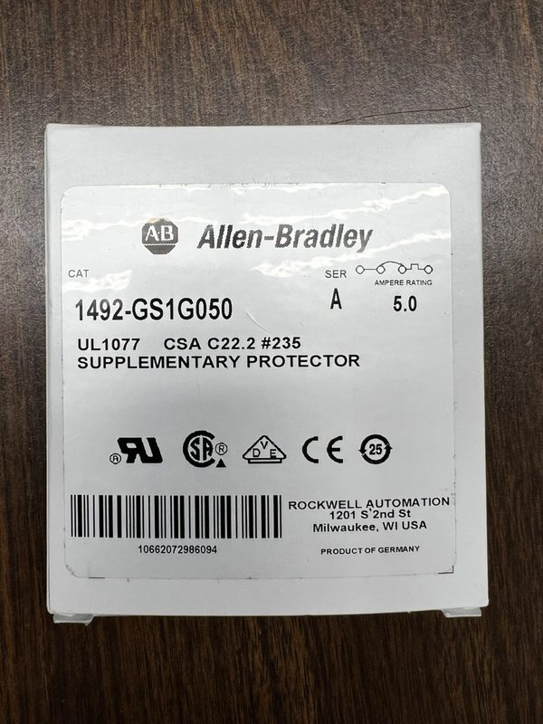 Автоматический выключатель Allen-Bradley 1492-GS1G050