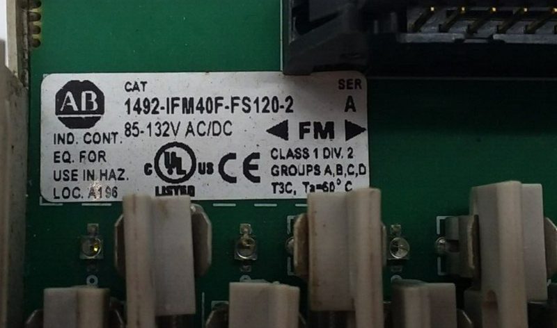 Клеммник Allen-Bradley 1492-IFM40F-FS120-2