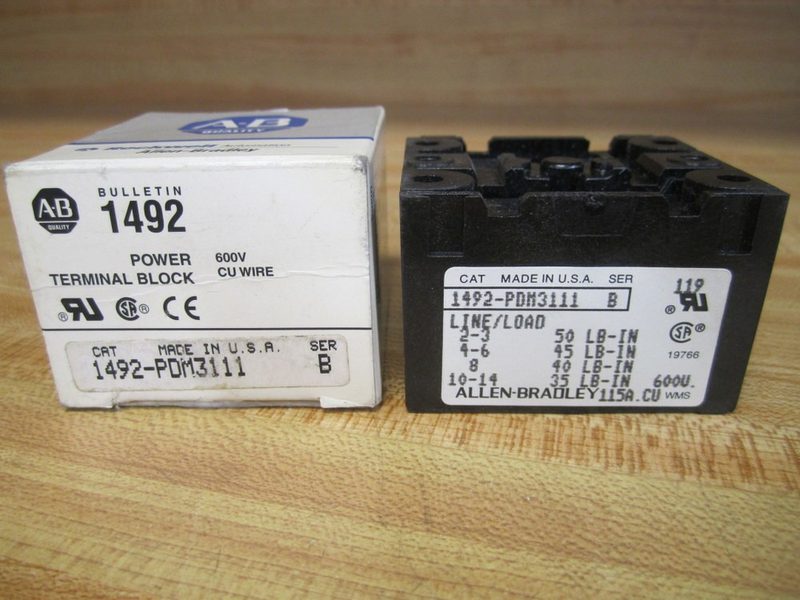 Клеммная колодка Allen-Bradley 1492-PDM3111