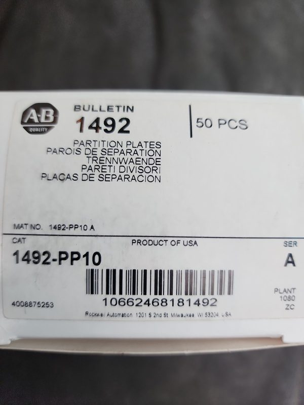Клеммник Allen-Bradley 1492-PP10