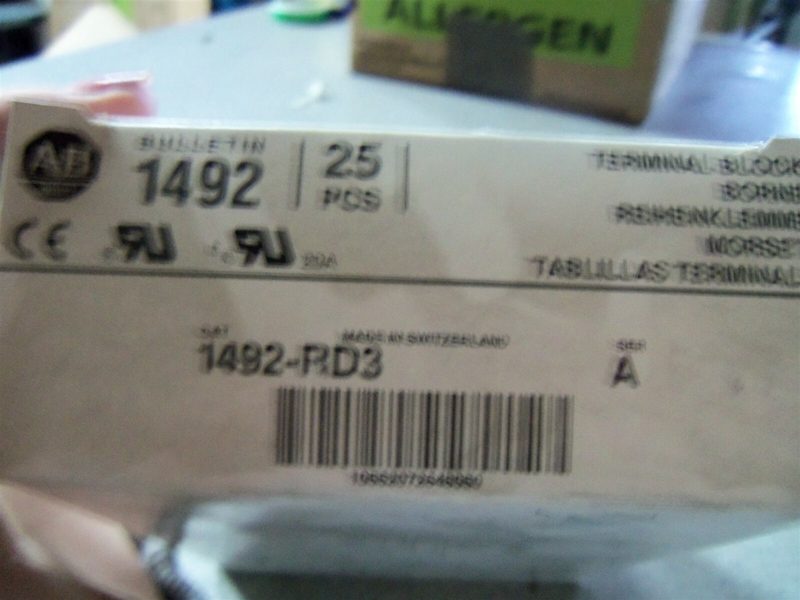 Клеммная колодка Allen-Bradley 1492-RD3