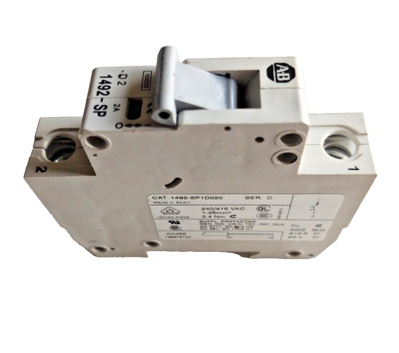 Автоматический выключатель Allen-Bradley 1492-SP1D020