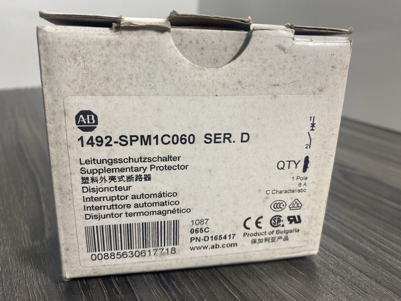 Электрооборудование Allen-Bradley 1492-SPM1C060