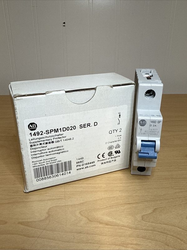 Автоматический выключатель Allen-Bradley 1492-SPM1D020