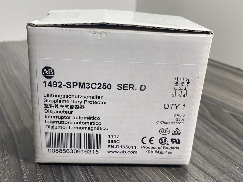 Клеммник Allen-Bradley 1492-SPM3C250
