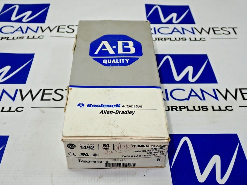 Клеммная колодка Allen-Bradley 1492-W10-B