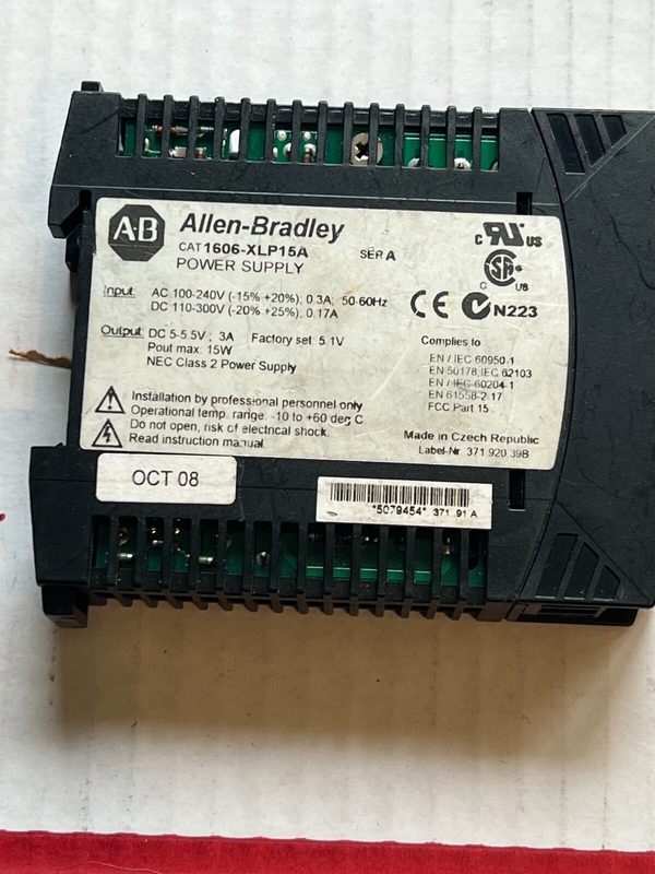 Блок питания Allen-Bradley 1606-XLP15A