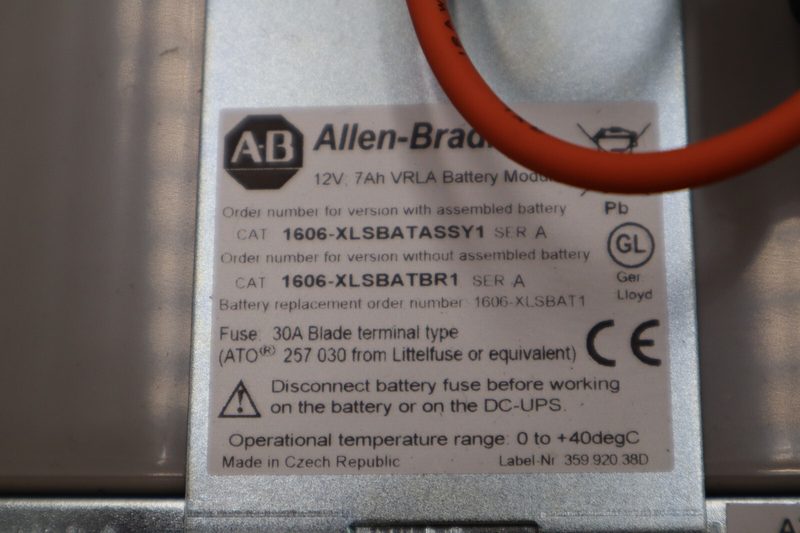 Блок питания Allen-Bradley 1606-XLSBATASSY1