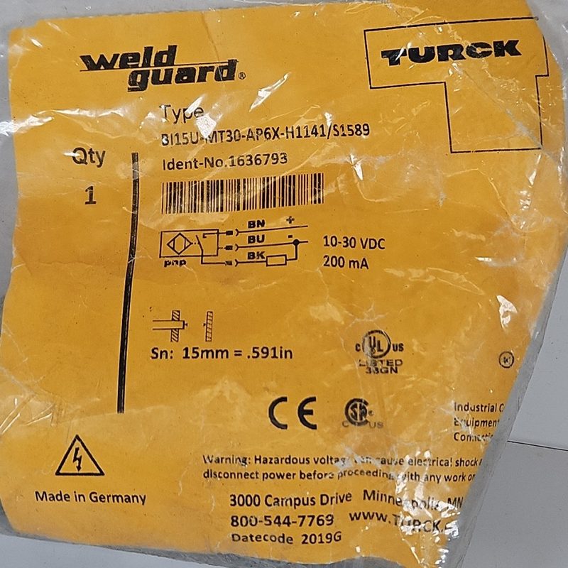 Датчик приближения Turck 1636793