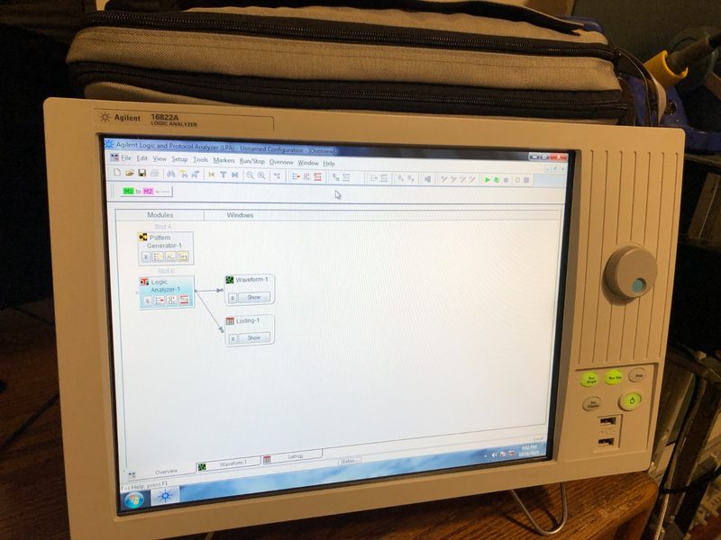 Логический анализатор Keysight 16822A
