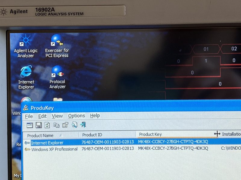 Логический анализатор Keysight 16902A