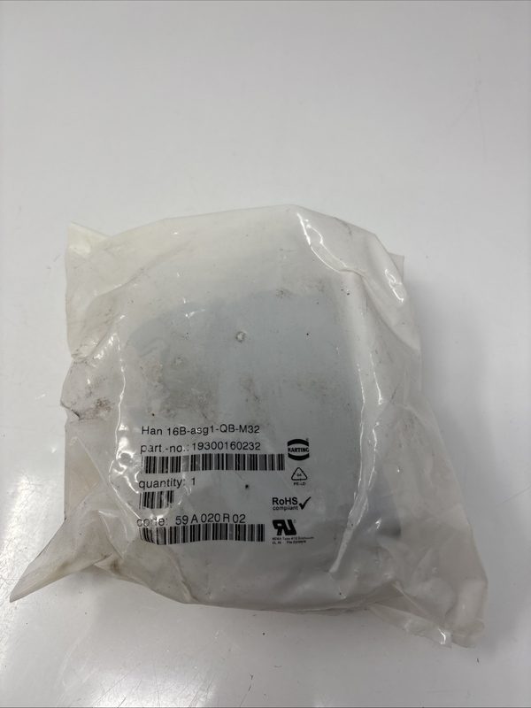 Электронный компонент Harting 16B-ASG1-QB-M32