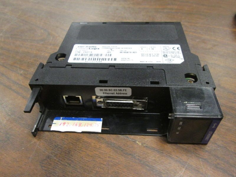 Коммуникационный модуль Allen-Bradley 1756-ENET/A