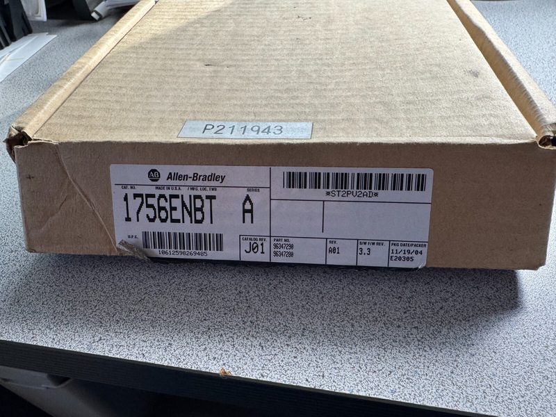 Коммуникационный модуль Allen-Bradley 1756ENTB