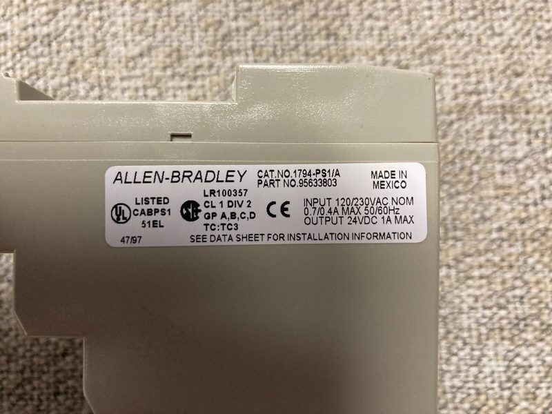 Блок питания Allen-Bradley 1794-PS1/A