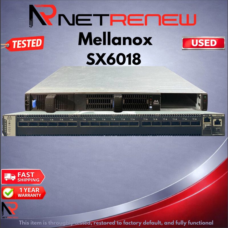Коммутатор Mellanox 18-QSFP+PORTS