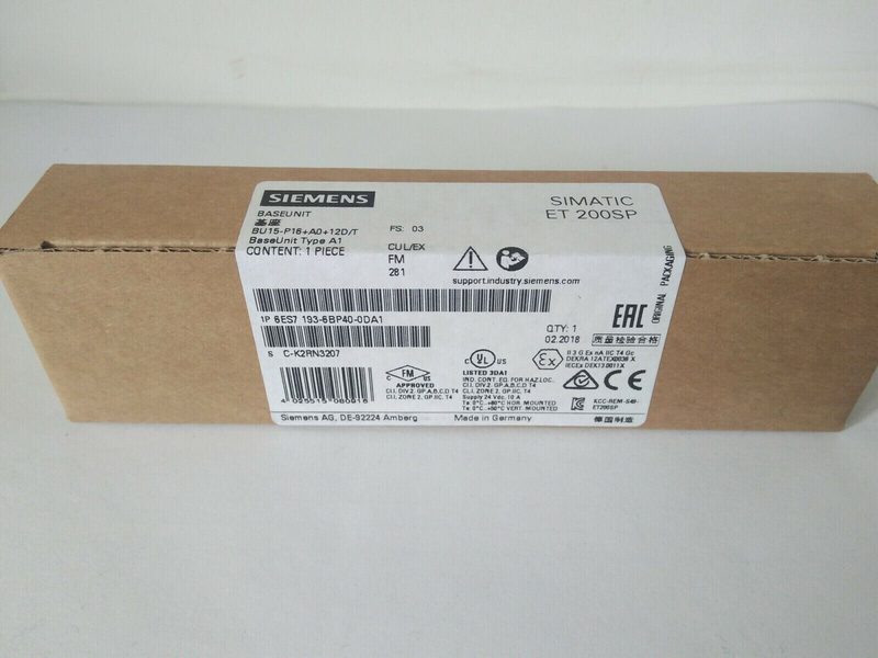 Модуль ввода-вывода Siemens 193-6BP40-0DA1