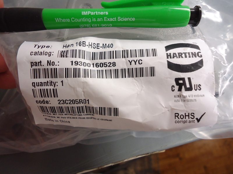 Разъём Harting 19300160528