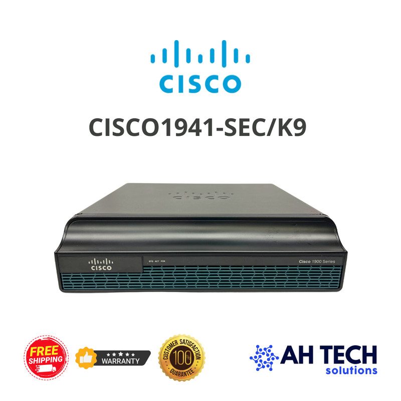 Маршрутизатор Cisco 1941-SEC/K9