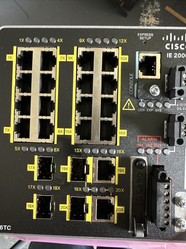 Коммутатор Cisco 1E-2000-16TC-L