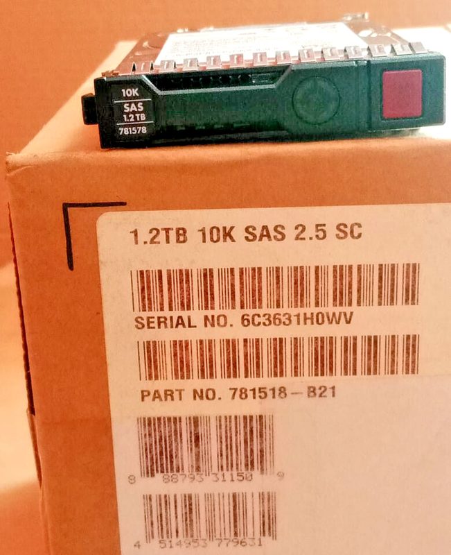 Жёсткий диск HPE 1FF200-035