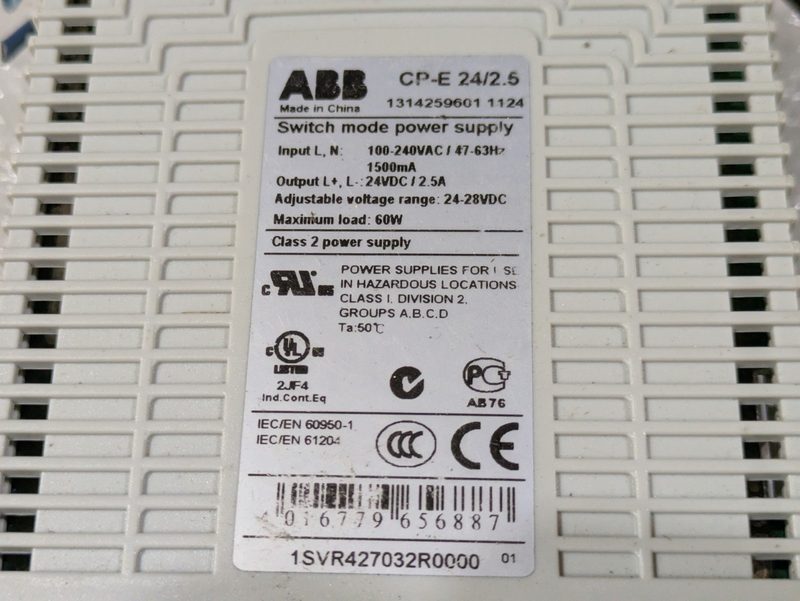 Блок питания ABB 1SVR427032R0000