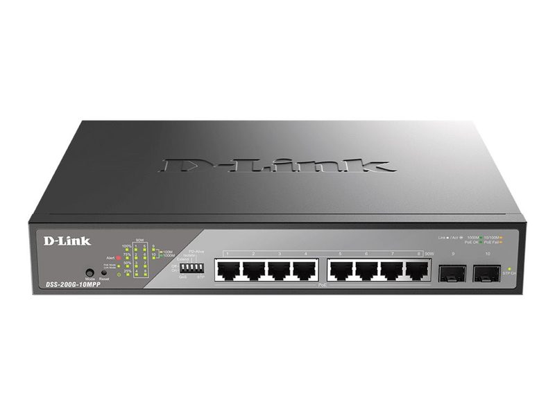 Коммутатор D-Link 200G-10MPP