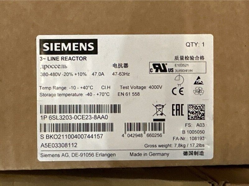 Частотный преобразователь Siemens 203-0CE23-8AA0