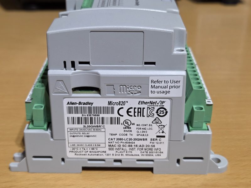 ПЛК Allen-Bradley 2080-IQ40B4