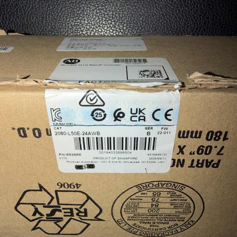 ПЛК Allen-Bradley 2080-L50E-24WB