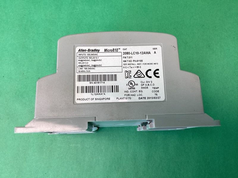 ПЛК Allen-Bradley 2080-LC10-12AWA