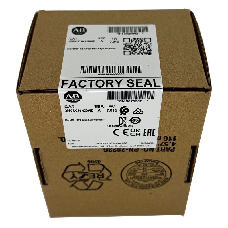 ПЛК Allen-Bradley 2080-LC10-12DWD
