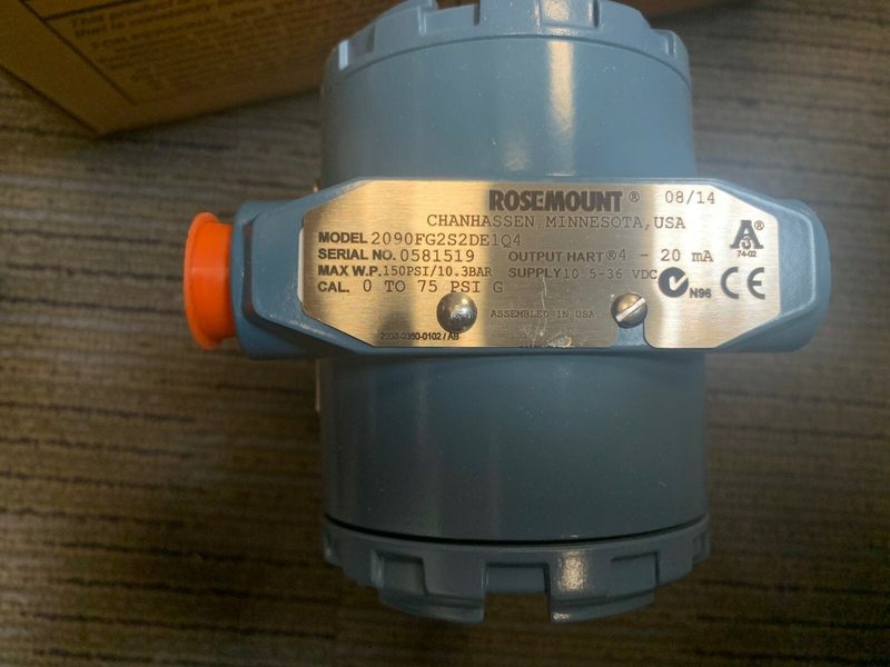 Датчик давления Rosemount 2090FG2S2DE1Q4