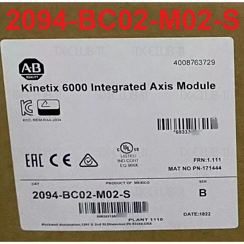 Сервопривод Allen-Bradley 2094-BC02-M02-S/B